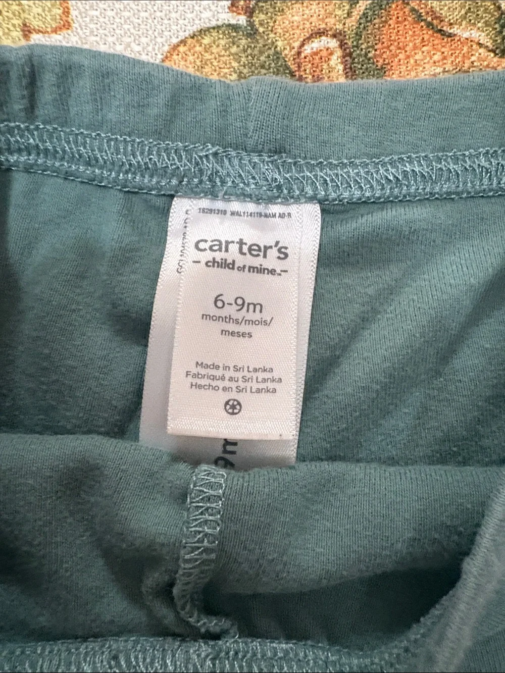 Carter's Kids Sage Green Pull-On Joggers